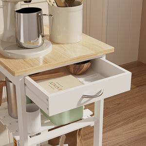 Carrito de servicio Biel 76x37x37 cm [en.casa]