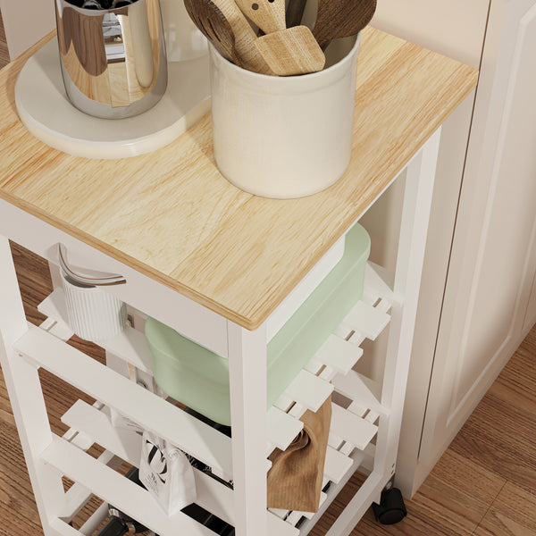 Carrito de servicio Biel 76x37x37 cm [en.casa]