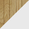 Estantería de pie Verhundar con 6 compartimentos 3 puertas 102x120x30cm - Efecto madera [en.casa]