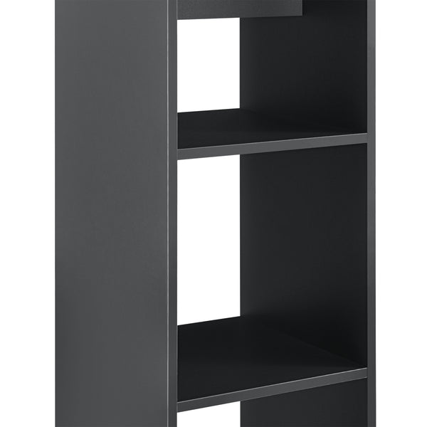 Mesa de bar Visby 110x70x70 cm con 3 estantes en.casa