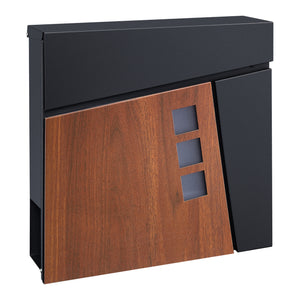 Buzón Alfstedt 37x37x10,5 cm acero en varios colores [en.casa]