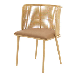 Silla de comedor Flen juego de 2 en varios colores [en.casa]