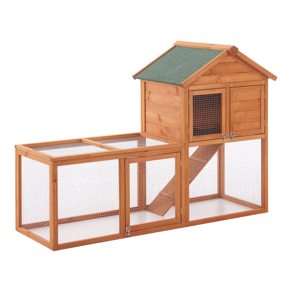 Conejera Kelkheim 110x160x61cm madera de abeto [en.casa] - premiumXL