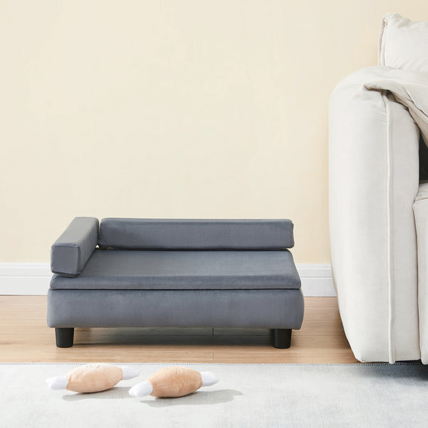 Cama para mascotas Salkonssad 60x45x24 cm [en.casa]