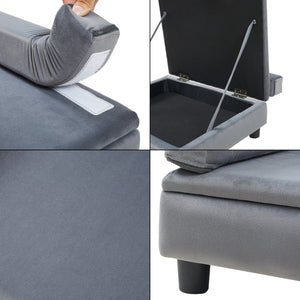 Cama para mascotas Salkonssad 60x45x24 cm [en.casa]