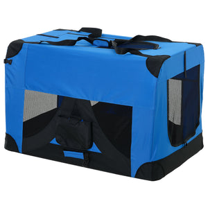 Transportín plegable para perros de la talla S a XXXXL Transportín en 4 colores diferentes [pro.tec]