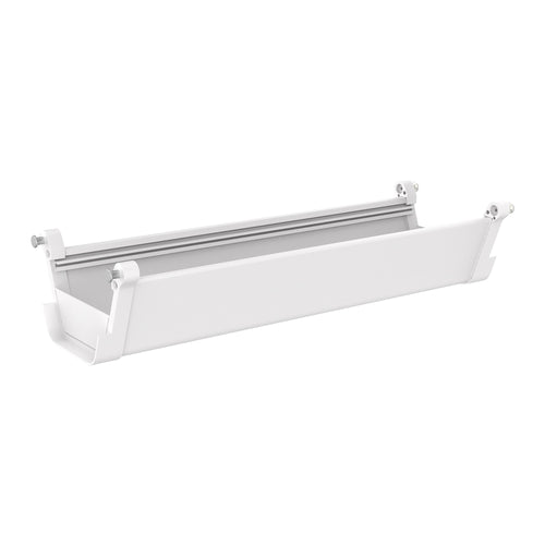 Canaleta Skegness 55x18x12 cm Blanco [pro.tec] - premiumXL