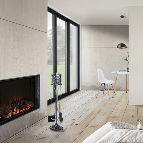 Juego de herramientas para chimenea Dovre 5 piezas conjunto para chimenea varios colores [en.casa]