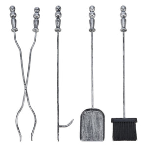 Juego de herramientas para chimenea Dovre 5 piezas conjunto para chimenea varios colores [en.casa]