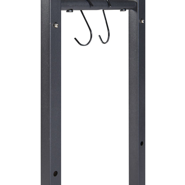 Estante para leña Kasan con tamaño ajustable [en.casa]