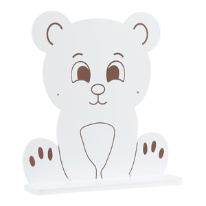 Estantería de pared para niños Korsør Blanco [en.casa]