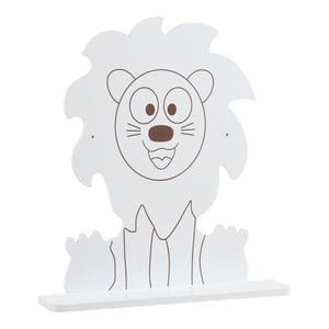 Estantería de pared para niños Korsør Blanco [en.casa]