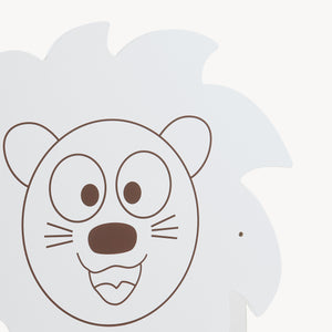 Estantería de pared para niños Korsør Blanco [en.casa]