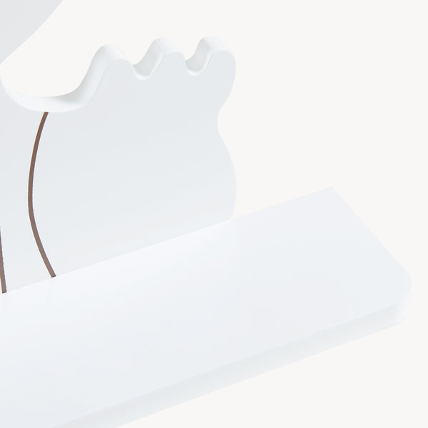 Estantería de pared para niños Korsør Blanco [en.casa]