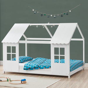 Cama infantil semiabierta Tostedt varios tamaños y colores [en.casa] - premiumXL