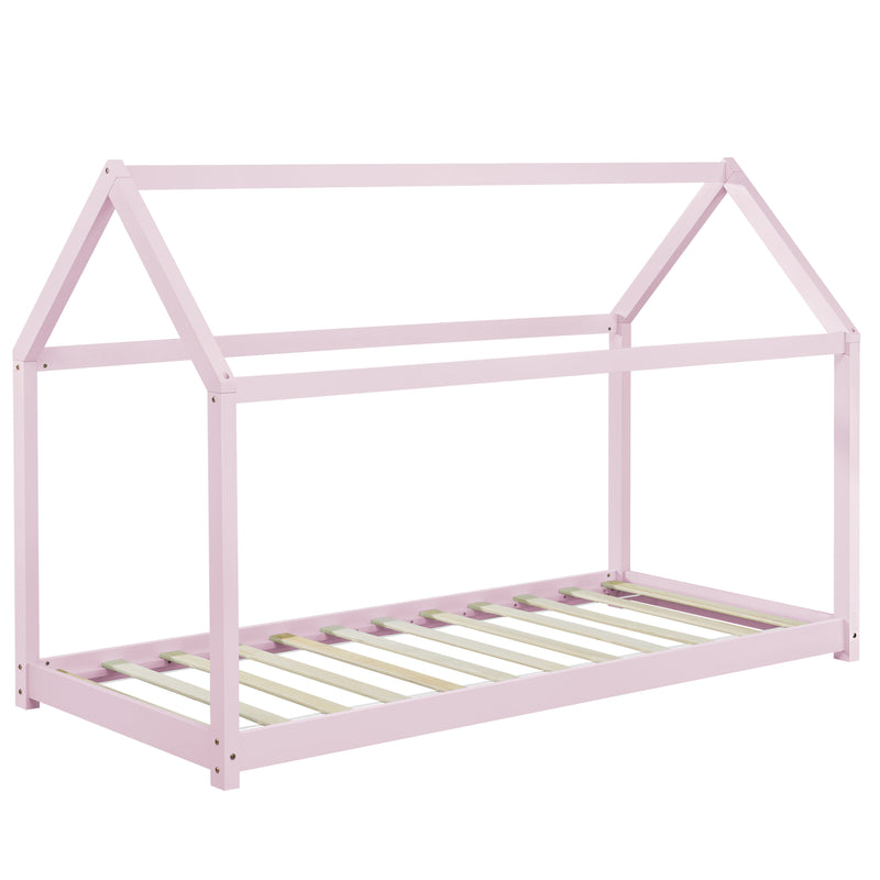 Esquema acotado Cama infantil Netstal 90x200 cm en varios tamaños [en.casa]