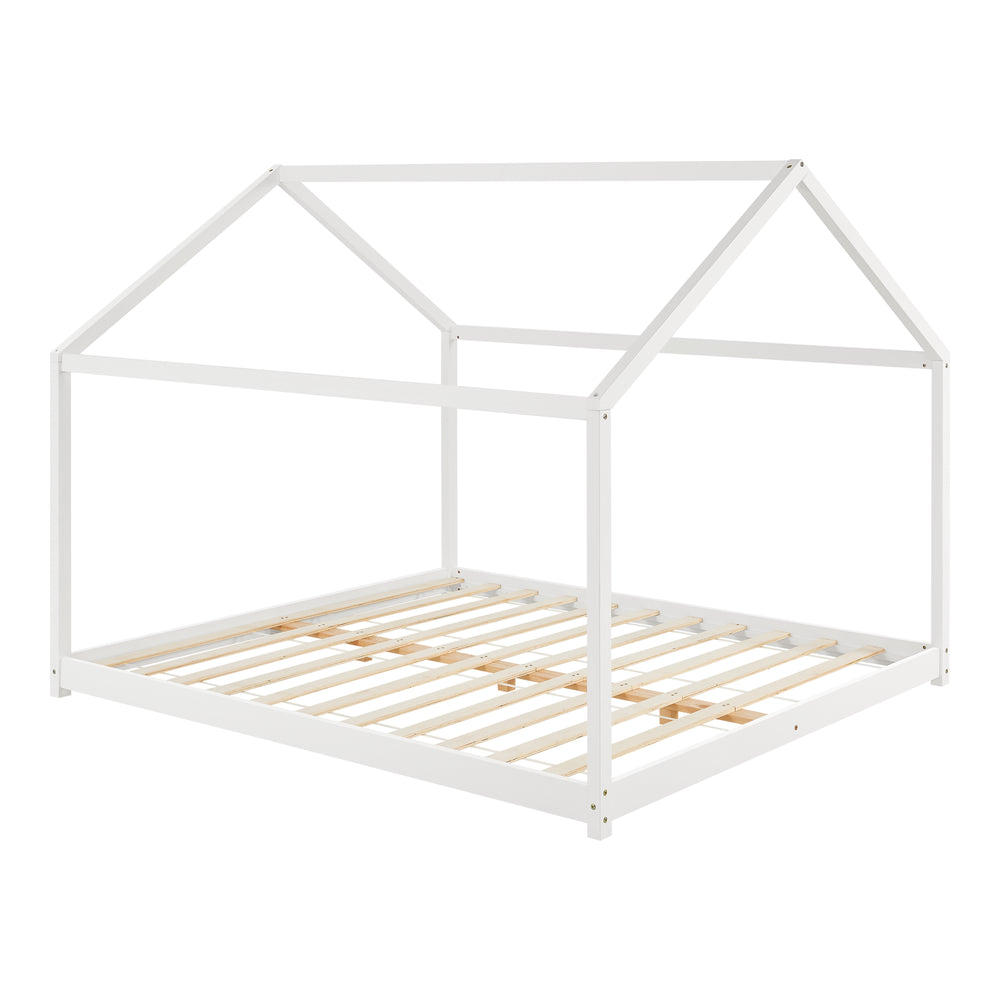 Cama infantil Cerro en varios tamaños Blanco [en.casa] - premiumXL
