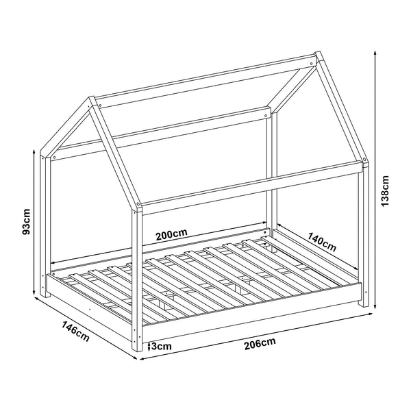 Cuna Cerro en varios colores y tamaños [en.casa]