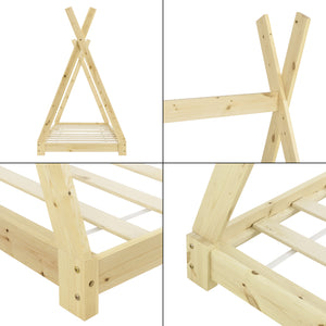 Cama infantil Höri 90x200 cm Tipi varios colores en.casa