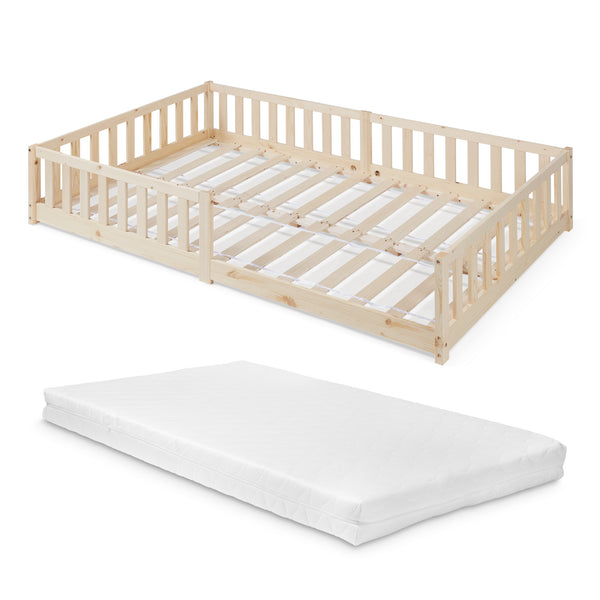Cama en el suelo Tanna con colchón [en.casa]