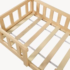 Cama para niños Treviolo forma de casa pino  [en.casa]