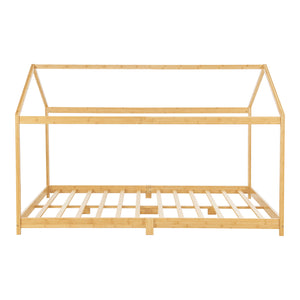 Cuna Vindafjord de bambú en varios tamaños [en.casa]