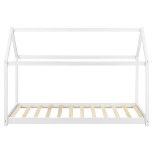 Cuna Netstal con colchón de espuma fría en varios colores y tamaños [en.casa]