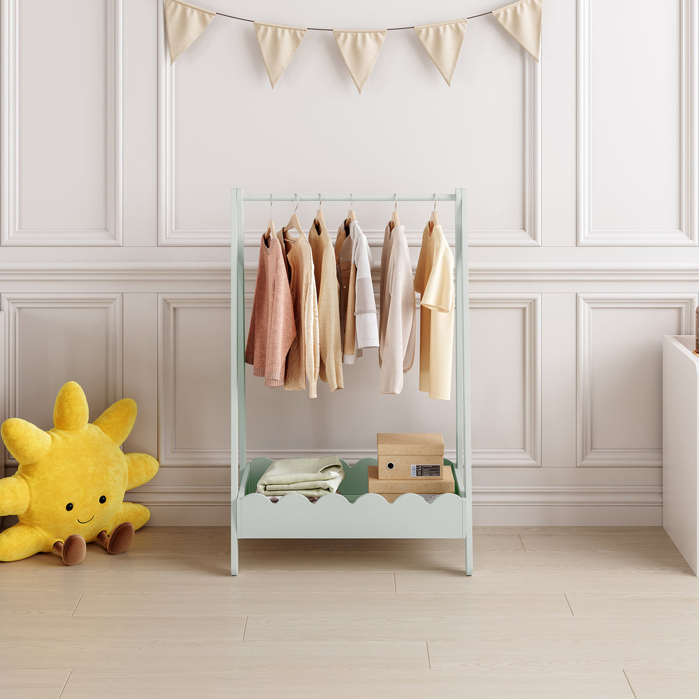 Guardarropa infantil Vestnes 99x66x38 cm [en.casa]