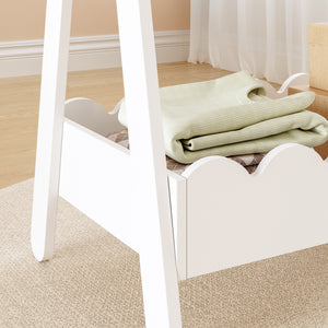 Guardarropa infantil Vestnes 99x66x38 cm [en.casa]