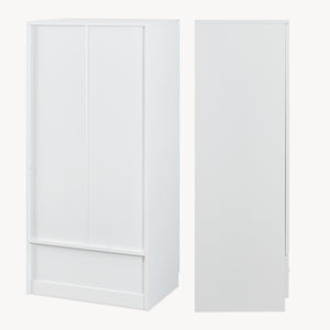 Armario ropero infantil Beldinupp con 2 puertas 123x60x40 cm [en.casa]