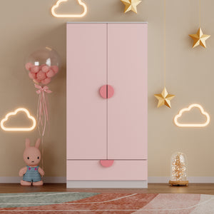 Armario para ropa de niños Sandnes con cajón [en.casa]