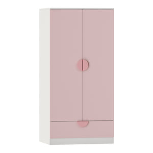 Armario para ropa de niños Sandnes con cajón [en.casa]