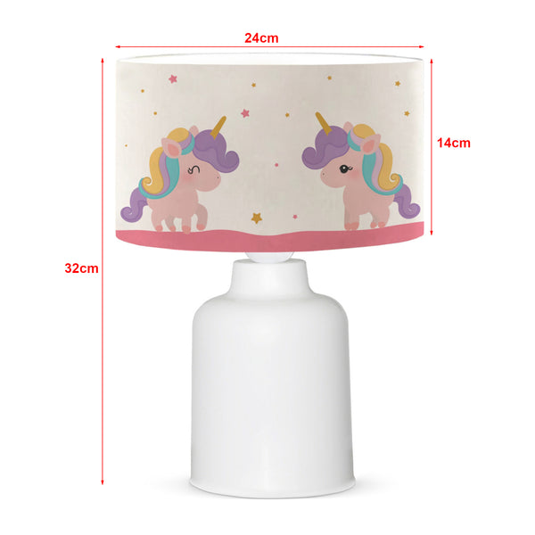 Lámpara de mesa Macclesfield 1xE27 con diferentes motivos [lux.pro]