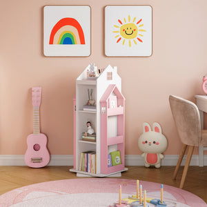 Estantería infantil giratoria Vipsali 108x40x40 cm [en.casa]
