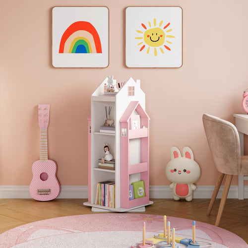 Estantería infantil giratoria Vipsali 108x40x40 cm [en.casa]