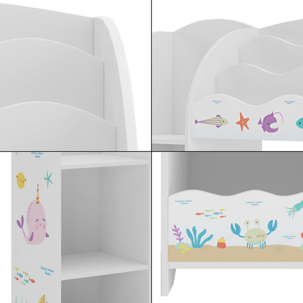 Estantería para niños Lysekil [en.casa]