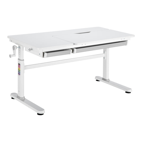 Escritorio infantil Sauda con silla infantil [en.casa]