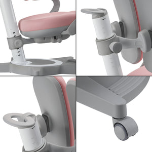 Silla de escritorio infantil Partille [en.casa]