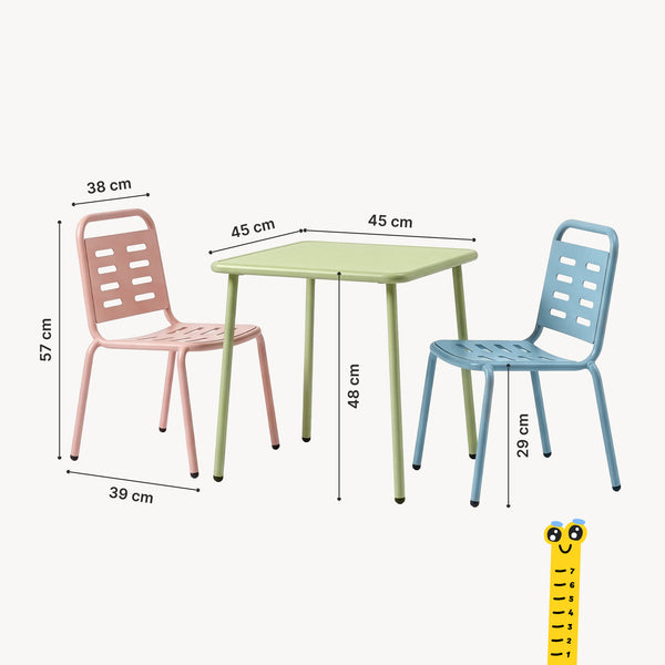 Conjunto de muebles infantiles Etroubles - Multicolor [casa.pro]