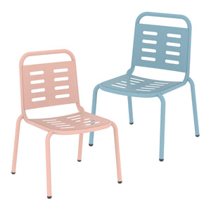 Grupo de asientos infantiles Etroubles acero multicolor [casa.pro]