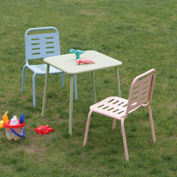 Grupo de asientos infantiles Etroubles acero multicolor [casa.pro]