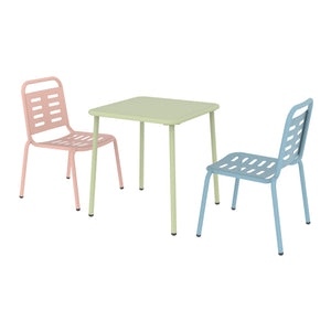 Grupo de asientos infantiles Etroubles acero multicolor [casa.pro]
