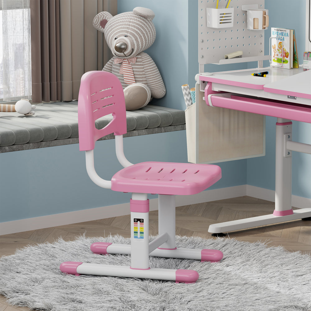 Silla infantil ajustable en altura Sauda 75x36x46 cm [en.casa]