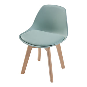 Silla para habitación infantil Elvdal juego de 2 acolchadas [en.casa]