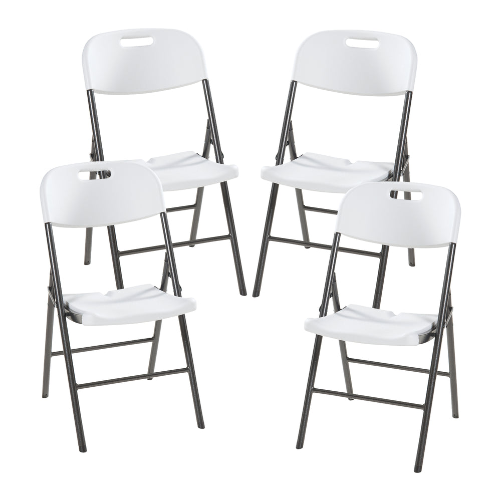 Silla plegable Ljusnarsberg en set de plástico [en.casa]