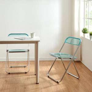 Conjunto de sillas plegables Pornainen [en.casa]