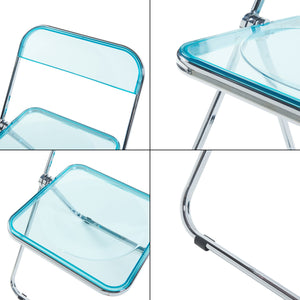 Conjunto de sillas plegables Pornainen [en.casa]