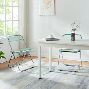Conjunto de sillas plegables Pornainen [en.casa]