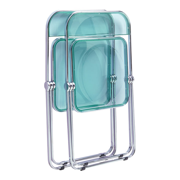 Conjunto de sillas plegables Pornainen [en.casa]