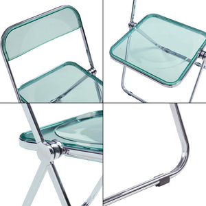 Conjunto de sillas plegables Pornainen [en.casa]